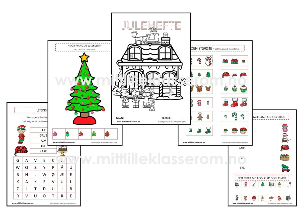 Julehefte 1. trinn 2025 BM