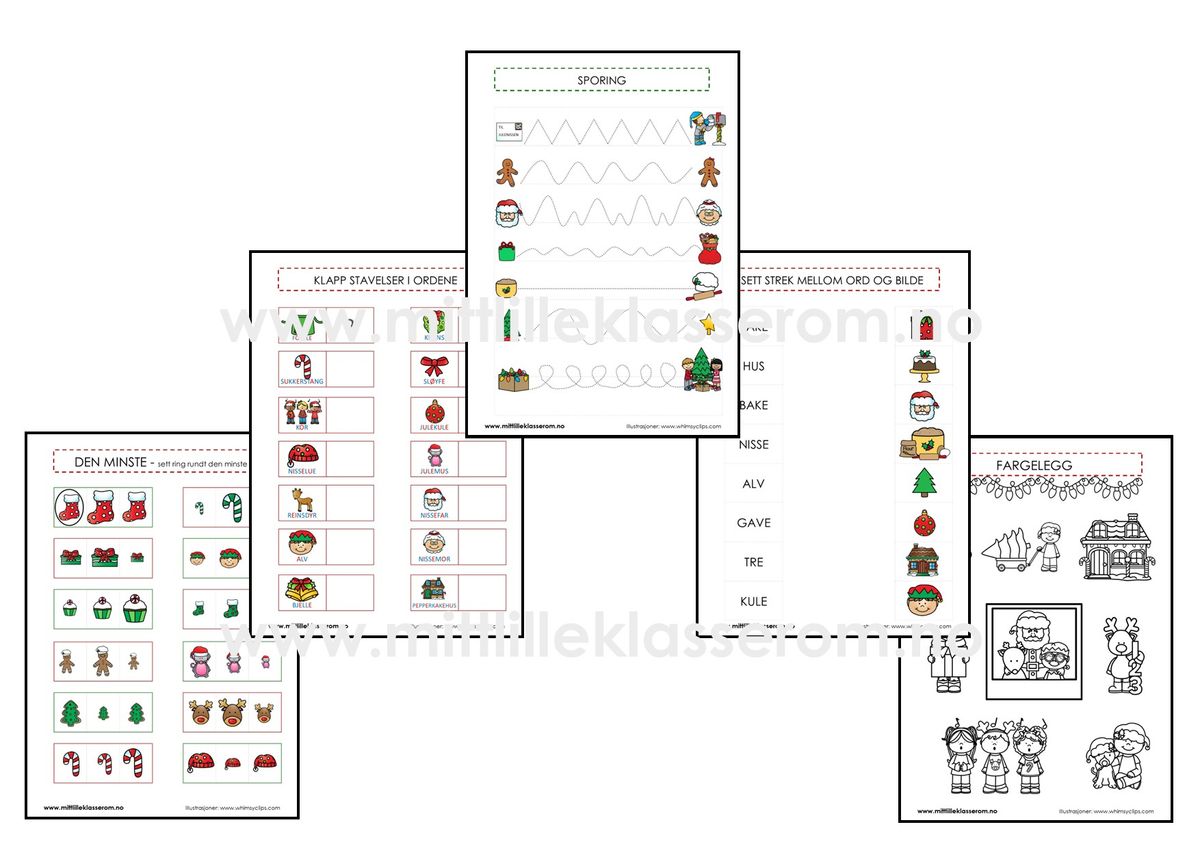 Julehefte 1. trinn 2025 BM